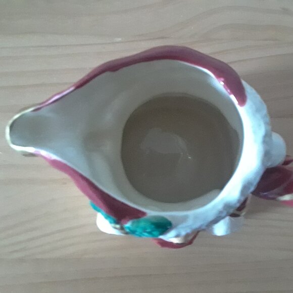 FITZ & FLOYD Christmas Teddy Bear Porcelain Pitcher - Picture 4 of 13